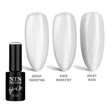 Lakier hybrydowy LED/UV Gel Polish Whites Nr 475 Limited Edition NTN Premium 5g