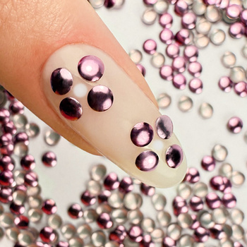 ShinePins gładkie ćwieki błyskotki ozdoby do paznokci large NTN Premium Nr 5 5g