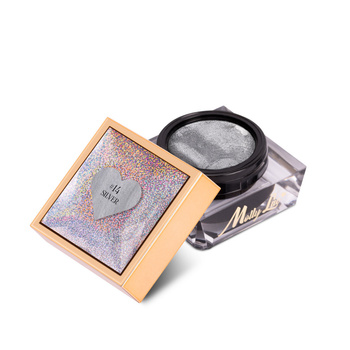 Pasta do zdobień Nail Art ProArt Paste MollyLac Silver HEMA/Di-HEMA Free 5g Nr 14