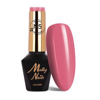 Lakier hybrydowy Molly Nails Natural by Monika Mielniczuk HEMA/Di-HEMA free 8g Nr N5