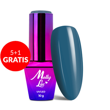 5+1gratis Lakier hybrydowy MollyLac Nailmatic State Of Mind 10g Nr 325