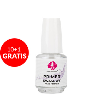 10+1gratis Primer kwasowy Allepaznokcie 15ml