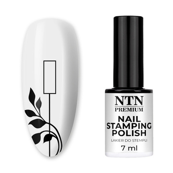 Lakier do stempli i blaszek NTN Premium czarny 7ml Nr 99