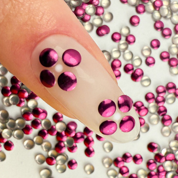 ShinePins gładkie ćwieki błyskotki ozdoby do paznokci large NTN Premium Nr 9 5g
