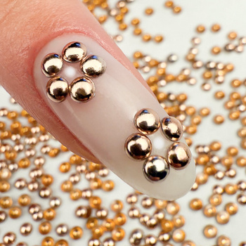 ShinePins gładkie ćwieki błyskotki ozdoby do paznokci medium NTN Premium Nr 1 5g