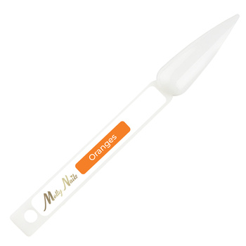 Wzornik do pomalowania patyczek Molly Nails Oranges