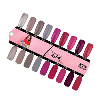 Wzornik NTN Passion for Love połysk i mat 9 kolorów