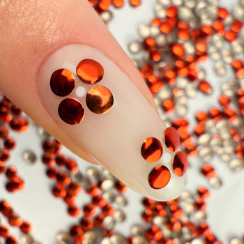 ShinePins gładkie ćwieki błyskotki ozdoby do paznokci large NTN Premium Nr 7 5g