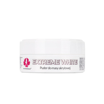 Puder akrylowy do paznokci Allepaznokcie Extreme White Acrylic Powder 30g