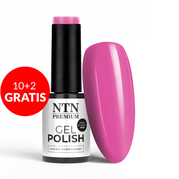 10+2gratis Lakier hybrydowy NTN Premium California Collection HEMA/Di-HEMA Free 5g Nr 140
