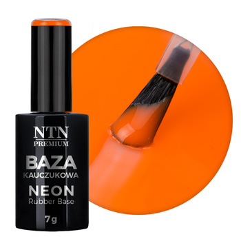 Baza kauczukowa 2w1 Neon Rubber Base NTN Premium HEMA/Di-HEMA Free 7g Nr 7