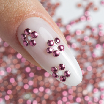 ShinePins gładkie ćwieki błyskotki ozdoby do paznokci mini NTN Premium Nr 14 5g