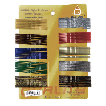 Wsuwki do włosów mix jesień 5,5 cm 100 szt