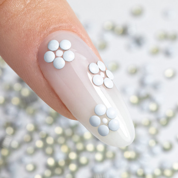 ShinePins gładkie ćwieki błyskotki ozdoby do paznokci mini NTN Premium Nr 1 5g