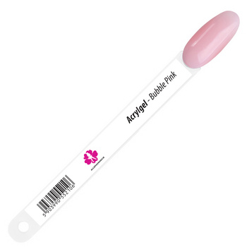 Wzornik patyczek Acrylgel Allepaznokcie Bubble Pink