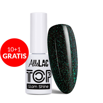 10+1gratis Top Glam Shine no wipe AlleLac Chrisolite 5g Nr 4