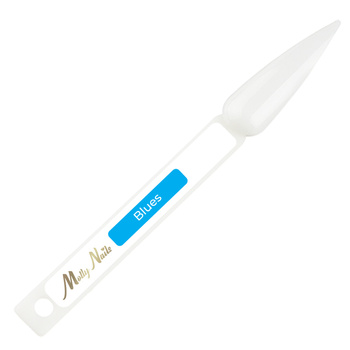 Wzornik do pomalowania patyczek Molly Nails Blues