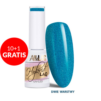 10+1gratis Lakier hybrydowy LED/UV Gel Polish Nr 251 Limited Edition AlleLac 5g