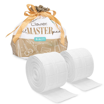 Waciki bezpyłowe wielowarstwowe Clavier nail MASTER pads 1000 szt 12 warstw