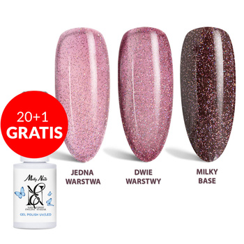 20+1gratis Lakier hybrydowy LED/UV Gel Polish Molly Nails by Ewelina Staszak Talizman T13 Almandyn 7g