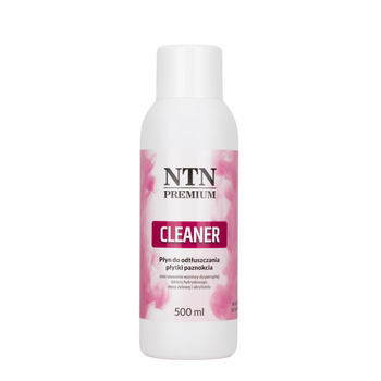 48szt Cleaner NTN Premium płyn do odtłuszczania płytki paznokcia 500ml IPA
