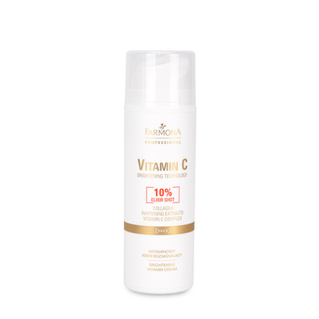 Witaminowy krem rozjaśniający Farmona Vitamin C elixir shot 10% 150 ml