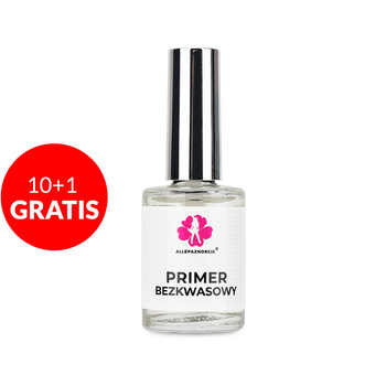 10+1gratis Primer bezkwasowy Allepaznokcie 15ml