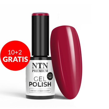 10+2gratis Lakier hybrydowy LED/UV Gel Polish NTN Premium Limited Edition Nr 114 HEMA/Di-HEMA Free 5g