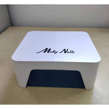 Lampa do paznokci UV/LED 36W Molly Nails do lakierów hybrydowych żeli i akrylożeli bezprzewodowa biała V9BAT