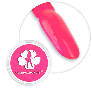 Pyłek do paznokci Smoke Nails efekt dymu Allepaznokcie neon light pink Nr 08