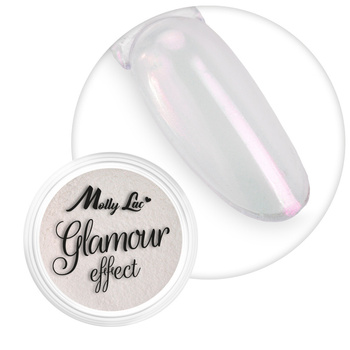 Pyłek do paznokci MollyLac Glamour Effect Fire 1 g Nr 3