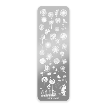 Blaszka do stempli ze wzorkami Wonderland STZ-N06