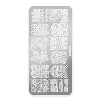 Blaszka do stempli ze wzorkami ZG-L007