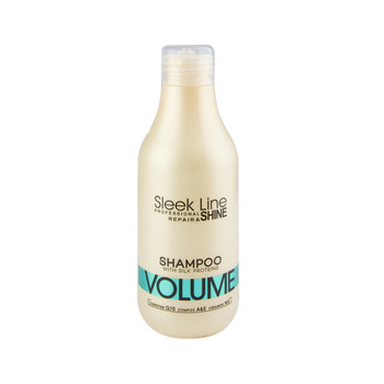 Szampon do włosów cienkich i delikatnych Stapiz Sleek Line Volume z jedwabiem 300 ml