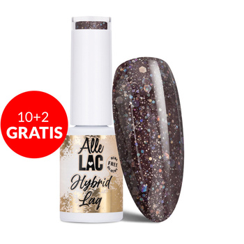 10+2gratis Lakier hybrydowy AlleLac Coffee & Chocolate Collection HEMA/Di-HEMA Free 5g Nr 53