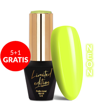 5+1gratis Lakier hybrydowy MollyLac Limited Edition Street Art Neon 10g Nr 433
