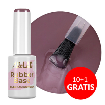 10+1gratis Baza kauczukowa Rubber Base AlleLac Faded Bloom HEMA/Di-HEMA Free 7g Nr 14