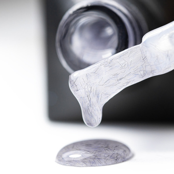 Top matowy no wipe Molly Nails Sweater Cotton Top Grey HEMA/Di-HEMA Free 10g Nr 6