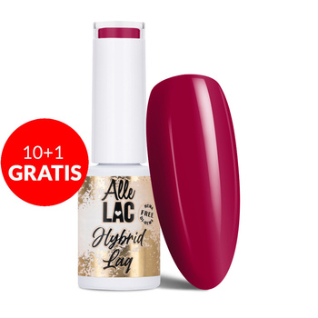 10+1gratis Lakier hybrydowy nasycona pigmentacja AlleLac Limited Edition HEMA/Di-HEMA Free 5g Nr 213
