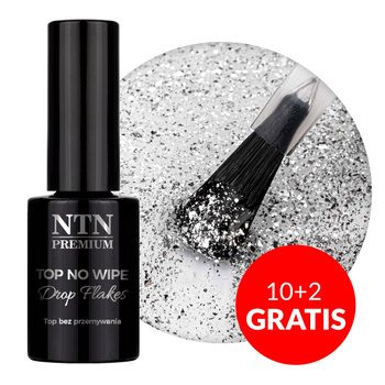 10+2gratis Top Drop Flakes Silver top no wipe bez przemywania NTN Premium 7g