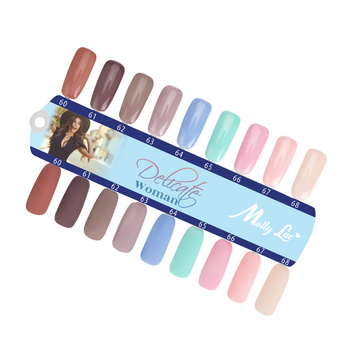 Wzornik MollyLac Delicate Woman Połysk I Mat 9 Kolorów
