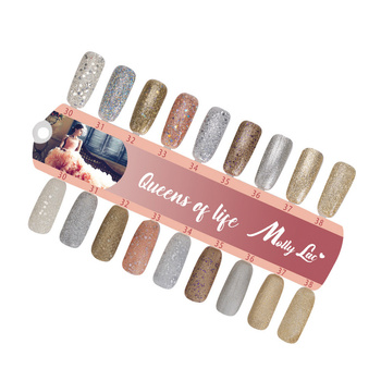 Wzornik MollyLac Queens Of Life Połysk I Mat 9 Kolorów