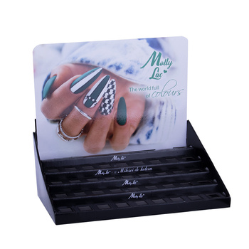 Ekspozytor na 45 lakierów hybrydowych 10 ml stary typ MollyLac – pusty edycja Wiosna