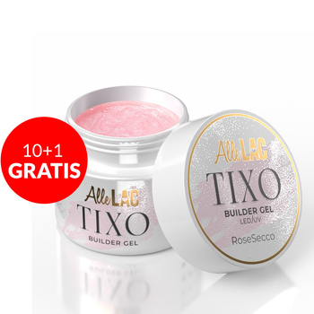 10+1gratis Żel budujący z tiksotropią AlleLac Tixo Builder Gel RoseSecco 45g