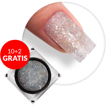 10+2gratis Żel do paznokci Shine on you Diamond Shine MollyLac HEMA/Di-HEMA Free 15g