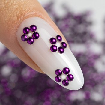 ShinePins gładkie ćwieki błyskotki ozdoby do paznokci mini NTN Premium Nr 16 5g