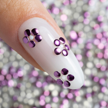 ShinePins gładkie ćwieki błyskotki ozdoby do paznokci mini NTN Premium Nr 13 5g