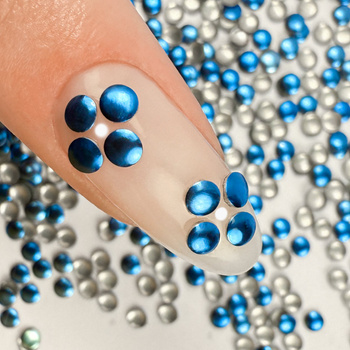 ShinePins gładkie ćwieki błyskotki ozdoby do paznokci large NTN Premium Nr 13 5g